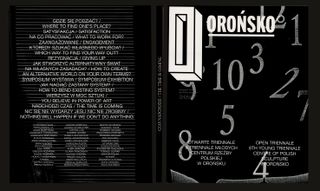 Kwartalnik Rzeźby „Orońsko” 2017 (nr 3–4) magazine cover designed by Karolina Pietrzyk.