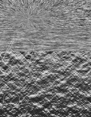 Series of six unique digital prints on archival paper