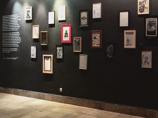 Sto*Disegnando / Rysuję!!! exhibition view at V9 Gallery in Warsaw.