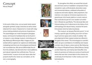 Curatorial project proposal for Alex Urso solo exhibition at Miejsce Projektów Zachęty