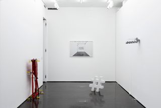 The Drawers vol. 2 overall exhibition view at Kasia Michalski Gallery during The Drawers vol. 2 exhibition (2016). Photo: Jan Domicz.